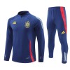 Spanje Blauwe Trainings Sweatshirt Kwart-Zip 2024-25